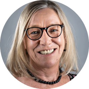 Porträtfoto Claudia Rustige, bag if e. V.