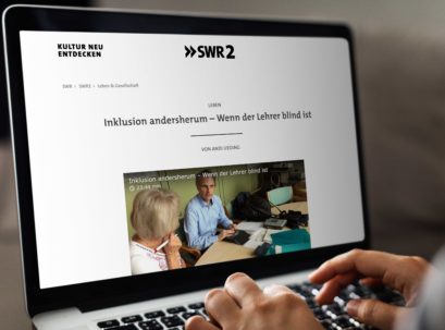 Vorschau der SWR-Website auf einem Laptop-Bildschirm