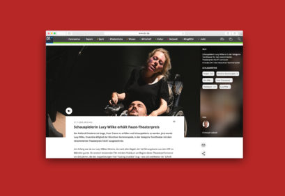 Screenshot des Artikels auf br.de