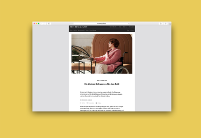 Screenshot des Artikels auf zeit.de